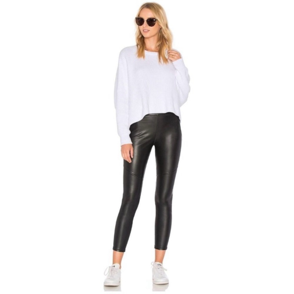 Free People vegan leather legging pant 30 - Picture 1 of 5